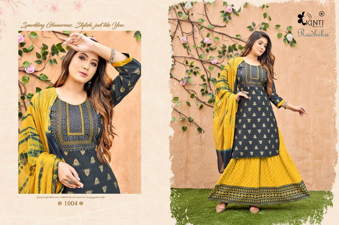 Radhika By Kinti 1001-1006 Readymade Salwar Suits Catalog